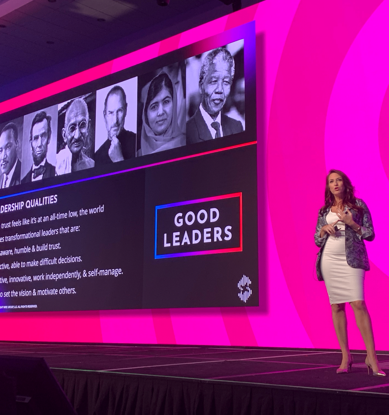 Good Leaders keynote presentation